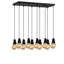 Luminaire suspendu pour îlot de cuisine 10 lumières Randles-548832029
