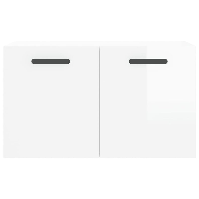 Mansoor Bathroom Cabinet, High Gloss White