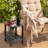 Oval Double Adirondack Side Table,Patio Table-1550056211