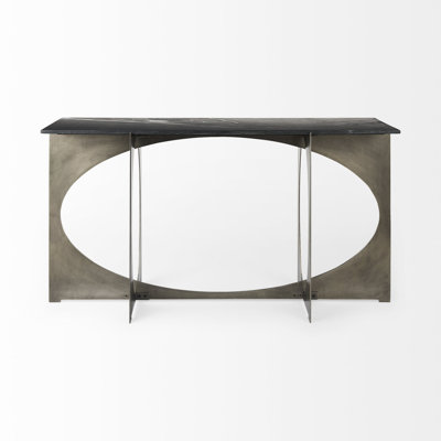 Giles 17'' Genuine Marble Console Table