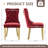 Upholstered Fabric Side Chair Solid Wood Leg Dining Chair With Nailhead Trim Set Of 2-1978330757-1946466154-1960794942