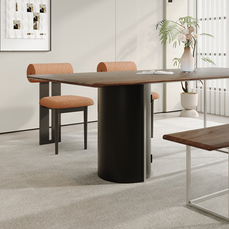 Solid wood dining table set, 29.53"H x 62.99"L x 31.5"W
