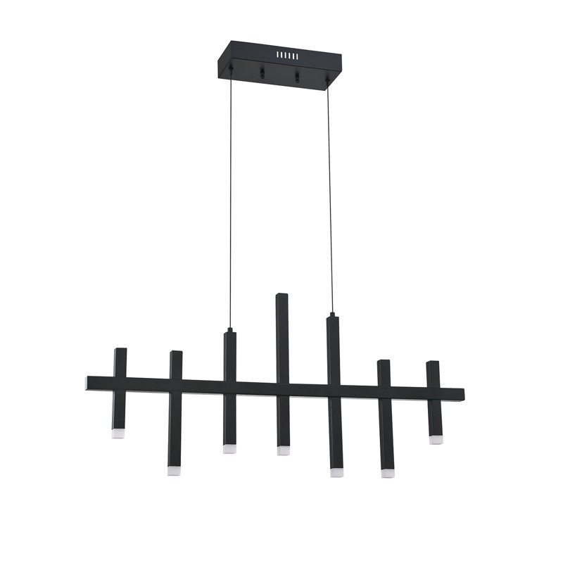 Zaon 7 - Light Black LED Unique / Statement Pendant