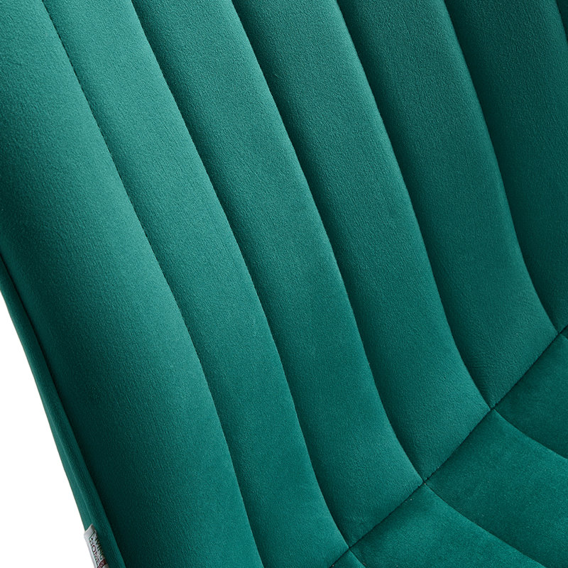 50cm H Tufted Upholstered Accent, Green