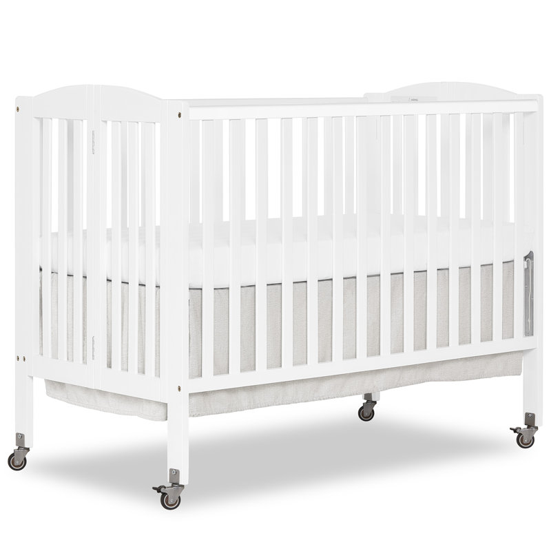 2-in-1 Standard Convertible Crib, White