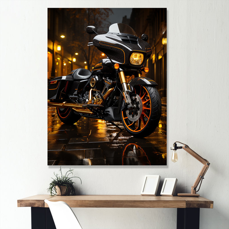 Moto Urban Streetster II, Toile tendue, H 20 po x l 12 po x P 1 po
