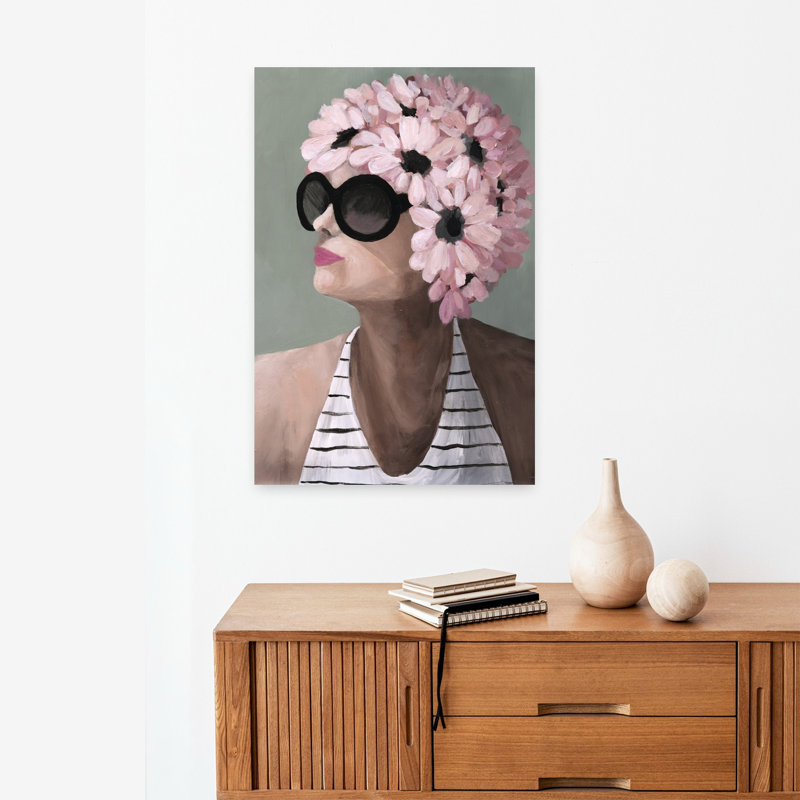 Art contemporain, rétro et moderne, H 24 po x l 16 po