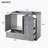 35'' Single Bathroom Vanity Base Only-97767433