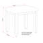 Melchior Dressing Table / Vanity Stool-121479604