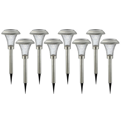 Solar Powered Integrated LED Pathway Light Kit