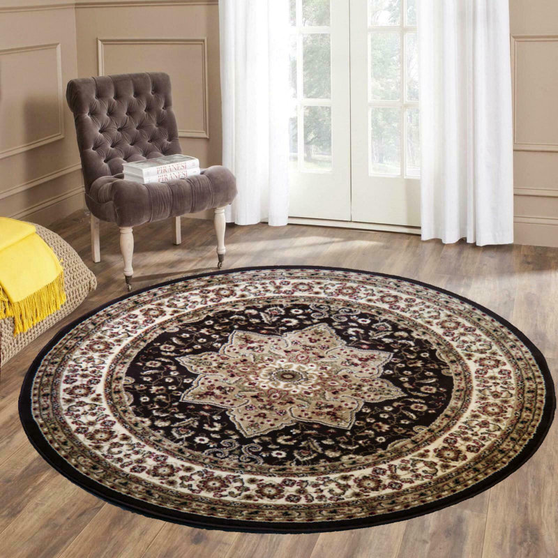 Ganya Area Rug, Round 120cm