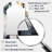 Black and Gold Depth Corner VI - Abstract Shapes Asymmetrical Large Mirror, Modern Arch Unique Wall Mirror Decor, Printed Metal Art-577226277