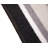 Solid Border Black Low Pile Slip Resistant Rugs-297599866