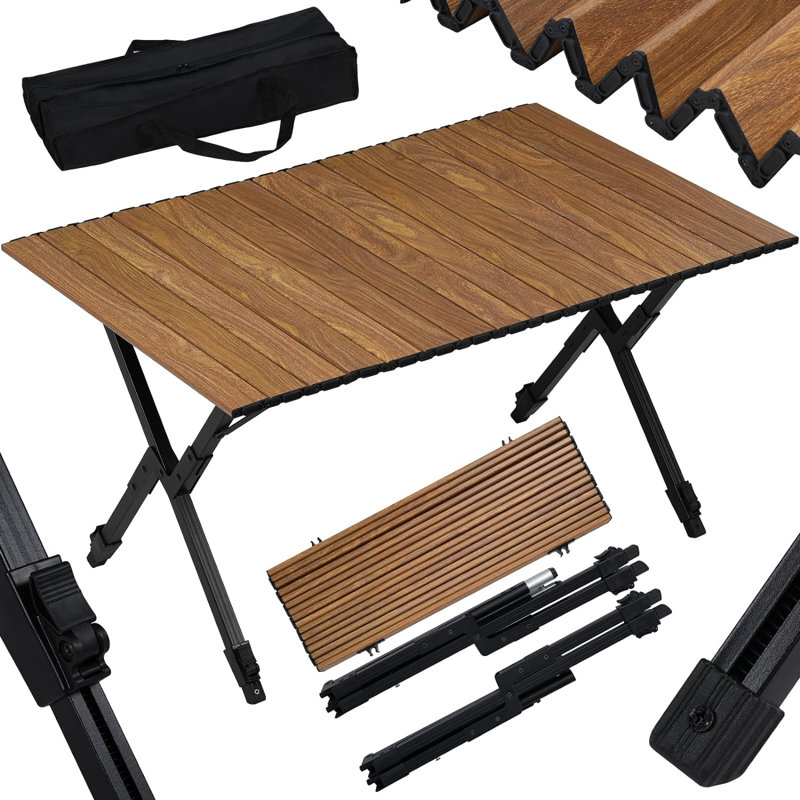 Calianno Rectangular Outdoor Camping Table , 60cm cm W 92cm cm D