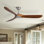 Ventilateur de plafond standard à 3 pales de 60 po avec télécommande Nicola