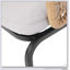 Fauteuils club d'extérieur en rotin ARIAS avec coussins résistants à l'eau et structure en fer durable pour le patio ou la cour