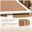 Remise de rangement en métal robuste avec fenêtres, porte verrouillable et ventilation - Remise de jardin extérieure résistante aux intempéries pour l'organisation d'outils de jardin