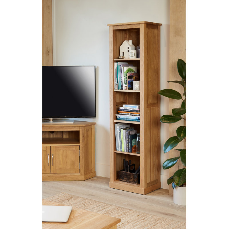Oscar 175cm H x 46cm W Solid Wood Cube Bookcase