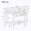 Console campagnarde avec tiroir et tablette Farmhouse-320008080-320008081-320008094