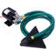 DC 12 volts 1 / 10HP 330GPH alimenté par batterie mini pompe à eau de transfert de puisard électrique portative avec boyau d'arrosage noir