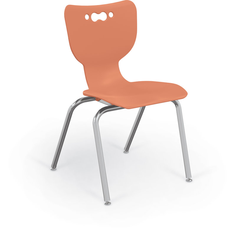 Chaise de classe Hierarchie, Chaise 12 po, Corail