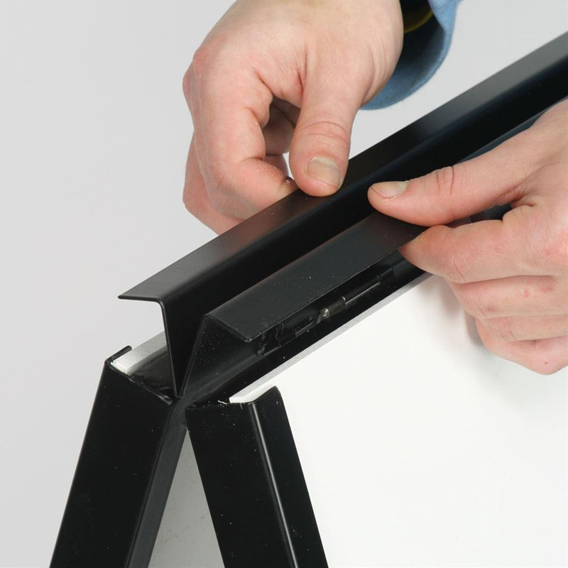 Free Standing Metal A-Frame Chalkboard