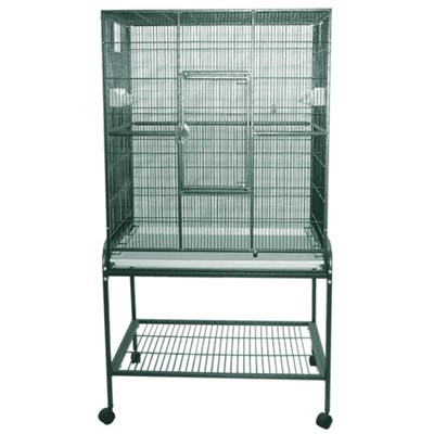 Flight Cage & Stand Green