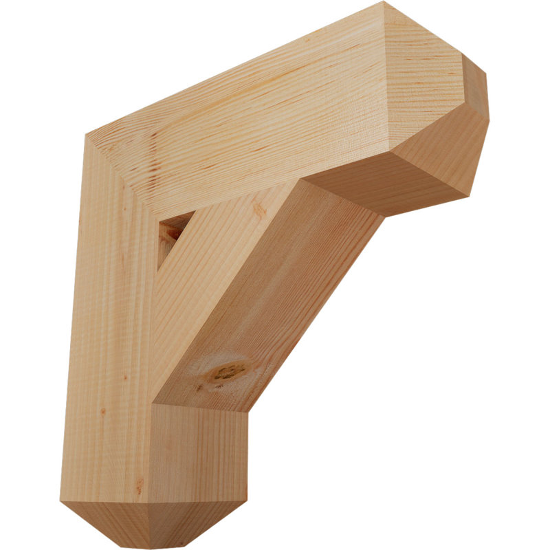 Support pour artisan traditionnel, H 20 po x l 5,5 po x P 20 po, Douglas (lisse)