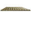 Tambour à billes simples de 1 po - (l 12 po x L 48 po)-75235825