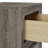 Brown Oak 2-Drawer Nightstand