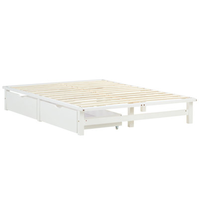 Pallet Bed with Bed Box