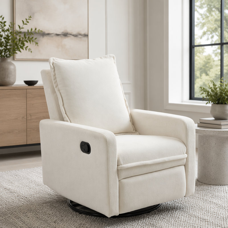Fauteuils inclinables, Blanc