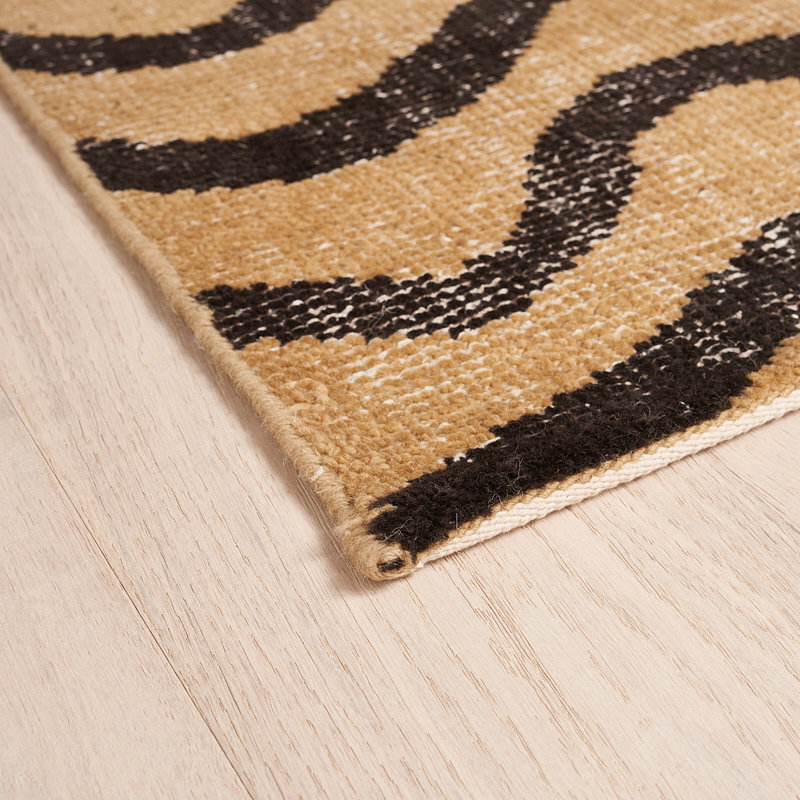 Zebre Hand-Knotted Rug, Rectangle 9' x 12'