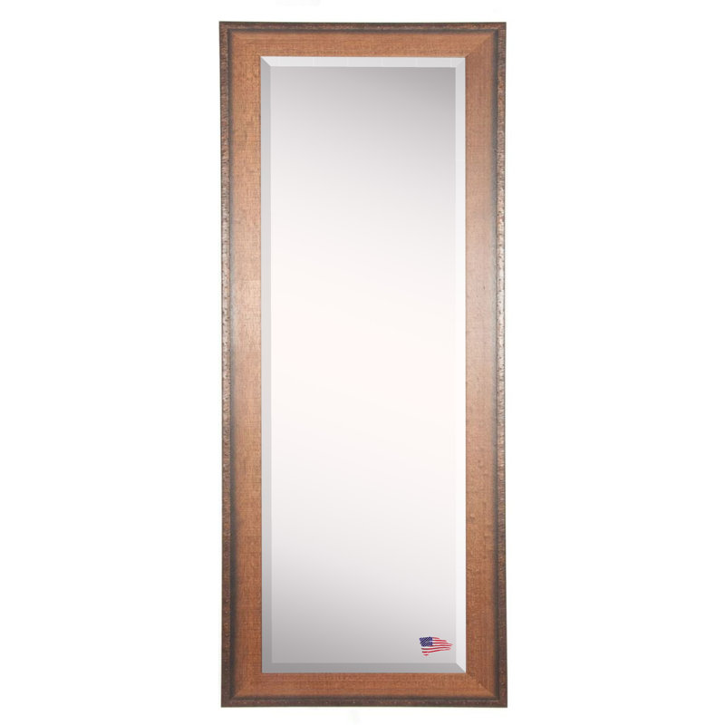 Kerber Solid Wood Flat Mirror, 64" H x 26" W
