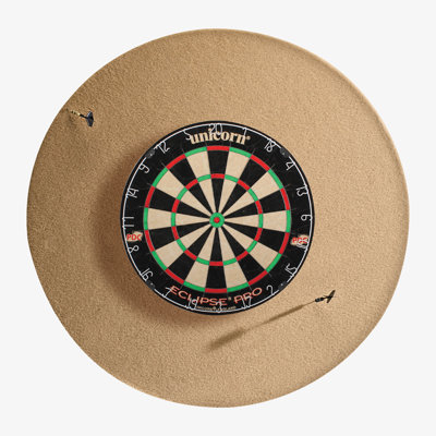 Fléchette à panneau arrière