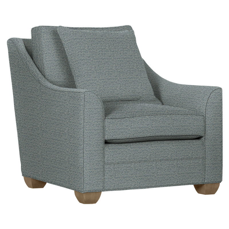 Chaise 37,5 po Nicholas, Cobalt Tuck, Hampton