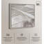 Abstrait minimaliste sur toile champagne et platine par Art Remedy-107780291-107780267