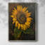 Reproduction encadrée FLORAL Series CDXCV - bois massif-1470599321