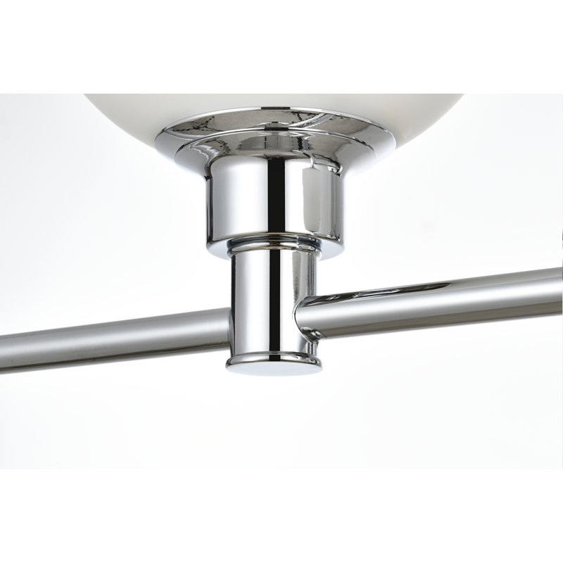 Carmie Dimmable Vanity Light, Chrome, 4 Lights