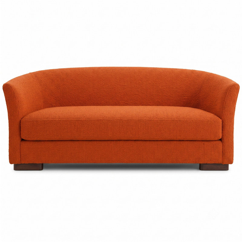Solid Boucle | Castro Fabric_CASTRO, Rust