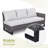 Deb 71.26'' Wide Straight Patio Sectional with Cushions-87847429