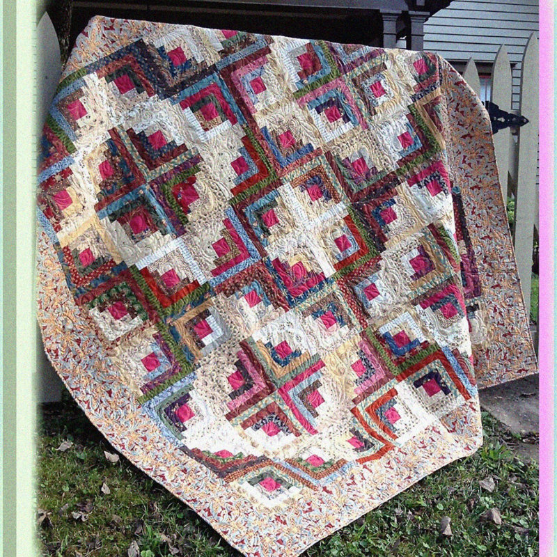 Country Retreat Log Cabin Quilt Pattern