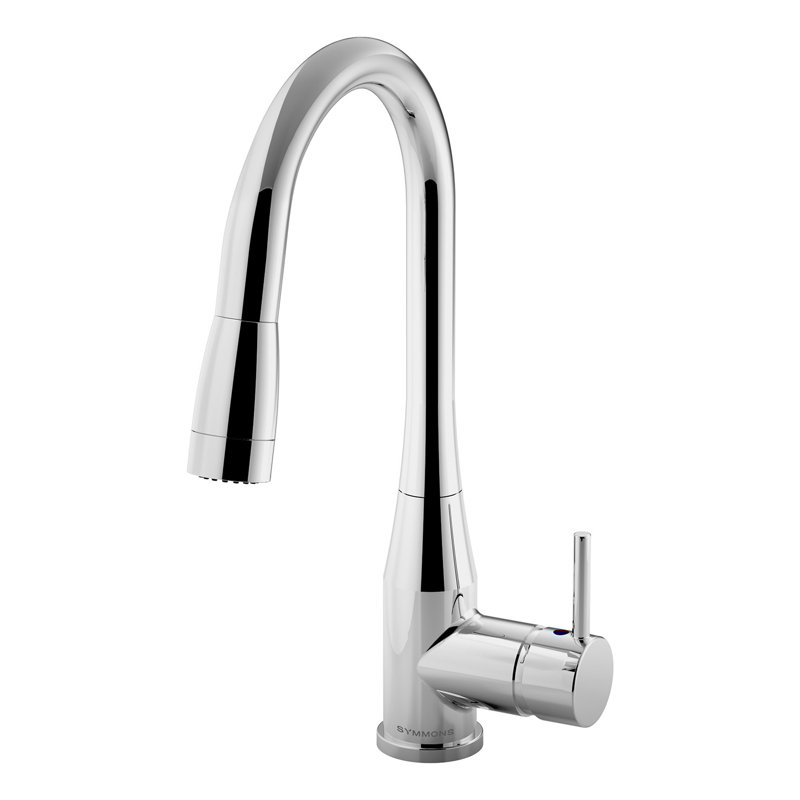Sereno Single-Handle Pull-Down Sprayer Kitchen Faucet, Polished Chrome