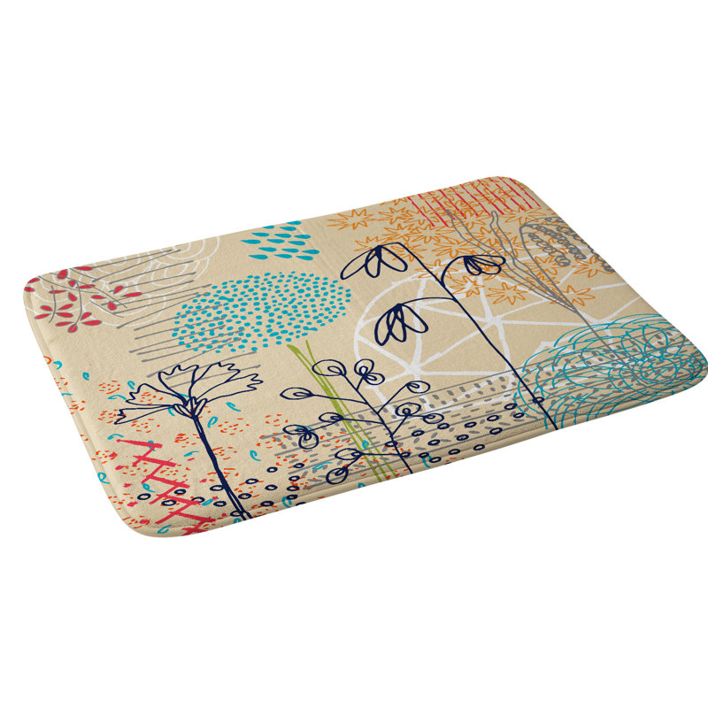 Tapis pour salle de bain raindrops à ressorts satava kerrie