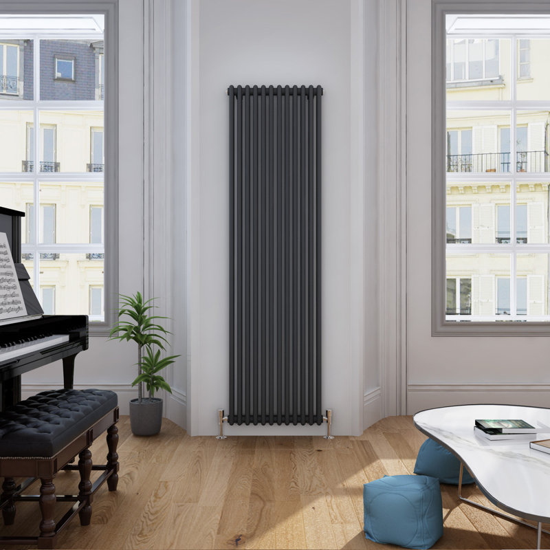 Diredra Vertical Designer Radiator, 1800mm H x 560mm W x 70mm D