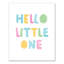 Art sur toile personnalisé Macaulay Hello Little One-1800674366-1800674365
