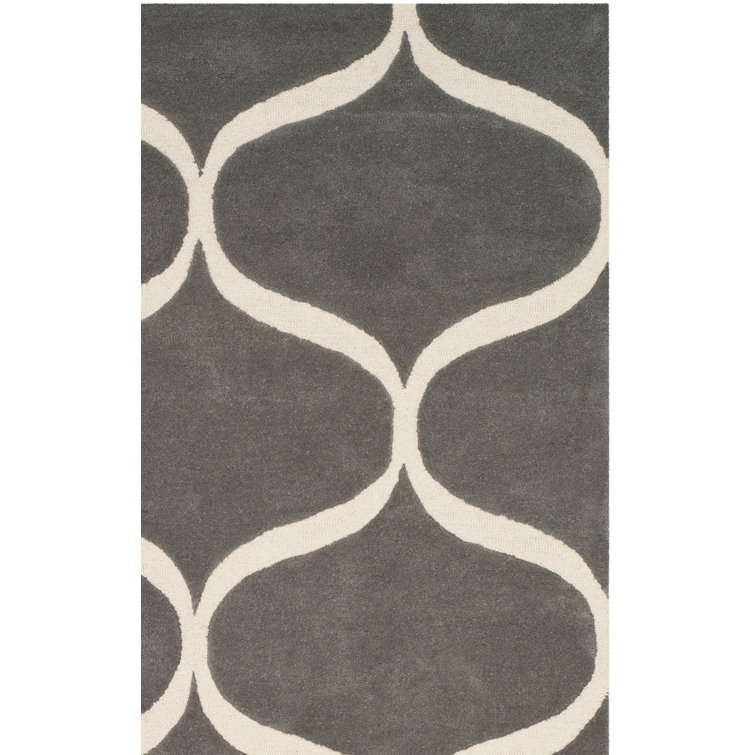 Cannen Hand Tufted Wool Geometric Rug