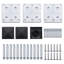 Jamaal 105 cm H x 353.01 cm W Fence Panels Fencing