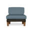 Catalina Outdoor Teak Lounge Chair-502431832-441138983