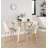 Aurika Side Chairs with Tapered Wood Legs-1062512549-1062512548